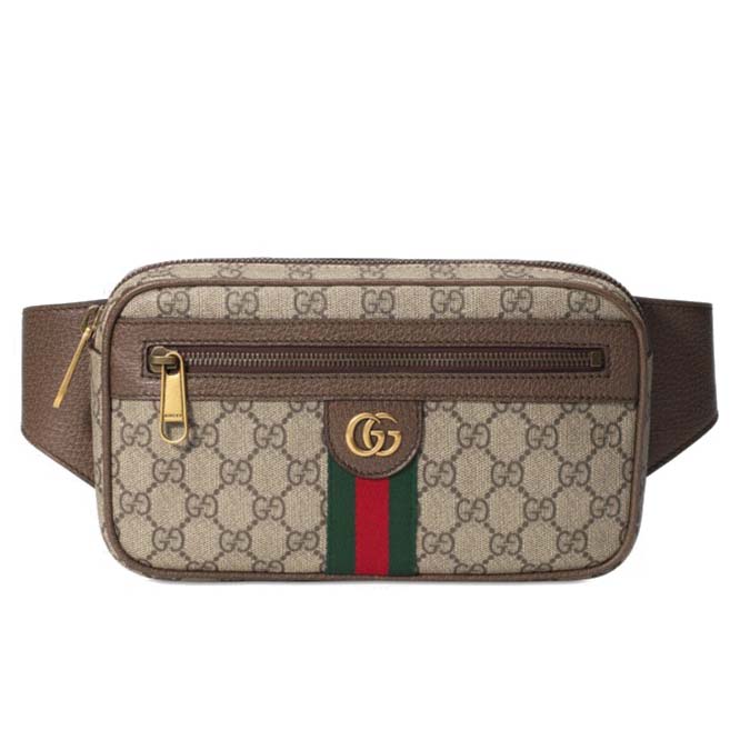 GUCCI OPHIDIA GG BELT BAG  574796  (24*14*5.5cm）